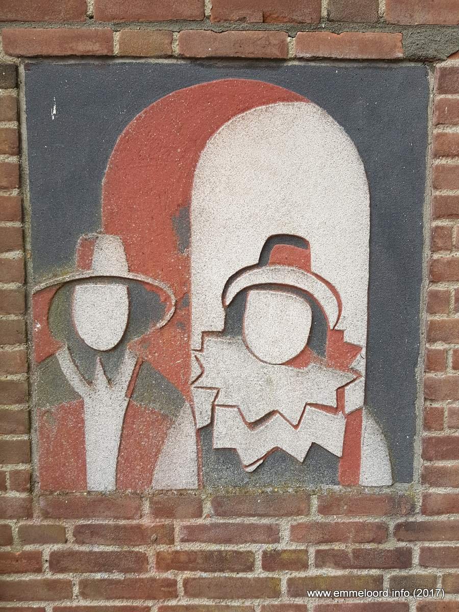 Reliëf - Poorters (Nicolaas Wijnberg)