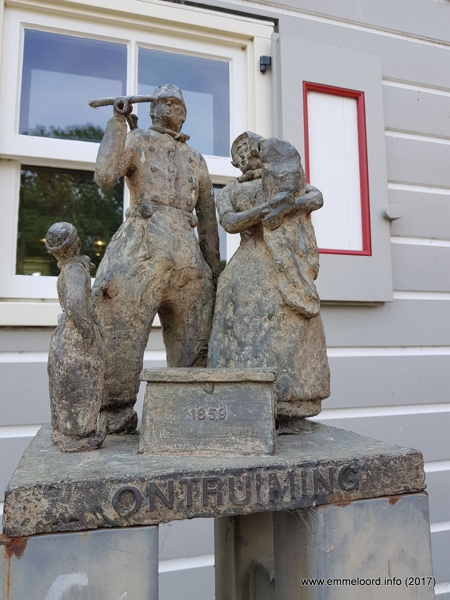 Ontruiming van Schokland 1859
